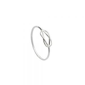 Anillo Llano Plata